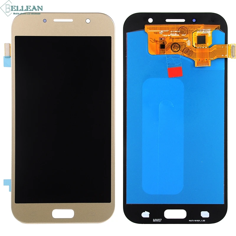 Dinamico Super Amoled A7 дисплей для samsung Galaxy A720 Lcd A720F дисплей сенсорный экран панель дигитайзер сборка с инструментами