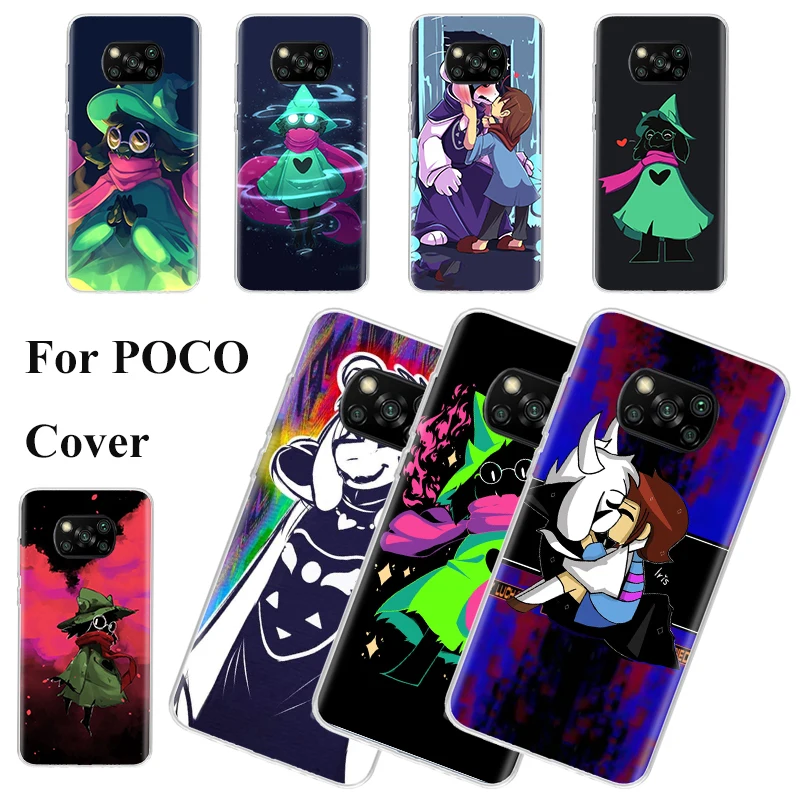 Чехол для телефона Deltarune Ralsei от Lileaves Xiaomi POCO X3 Pro NFC мягкий чехол Pocophone F1 M3 защитный с