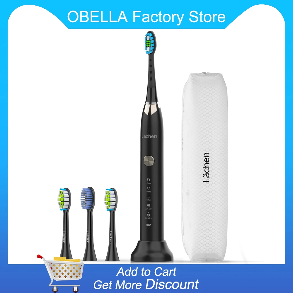 Lachen Sonic Electric Toothbrush T7B 48000time/min Ultrasonic Washable Electronic Whitening Waterproof Teeth Brush 5 modes Lachen Sonic Electric Toothbrush T7B 48000time/min Ultrasonic Washable Electronic Whitening Waterproof Teeth Brush 5 modes