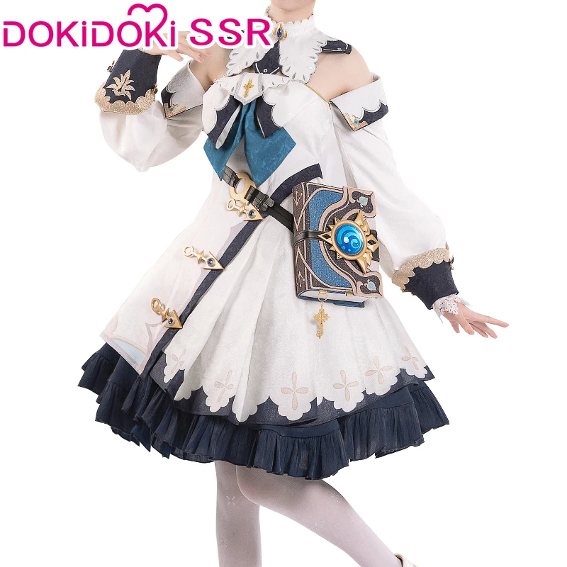 PRE SALE DokiDoki SSR Game Genshin Impact Косплей Хэллоуин Барбара геншин ударная Косплей|Игровые