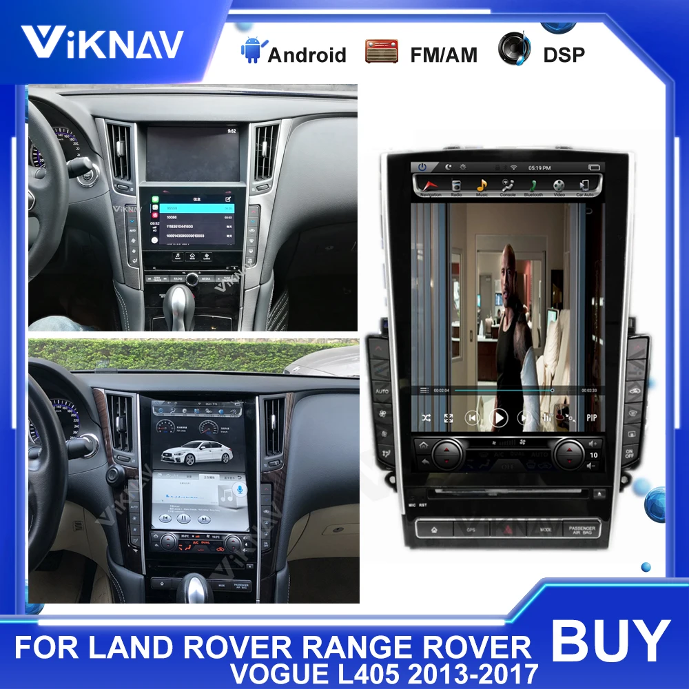 

Android Car Radio For Infiniti Q50 Q50L Q60S 2012-2019 Car Multimedia Player GPS Navigation 13.6 Inch Vertical Screen Stereo