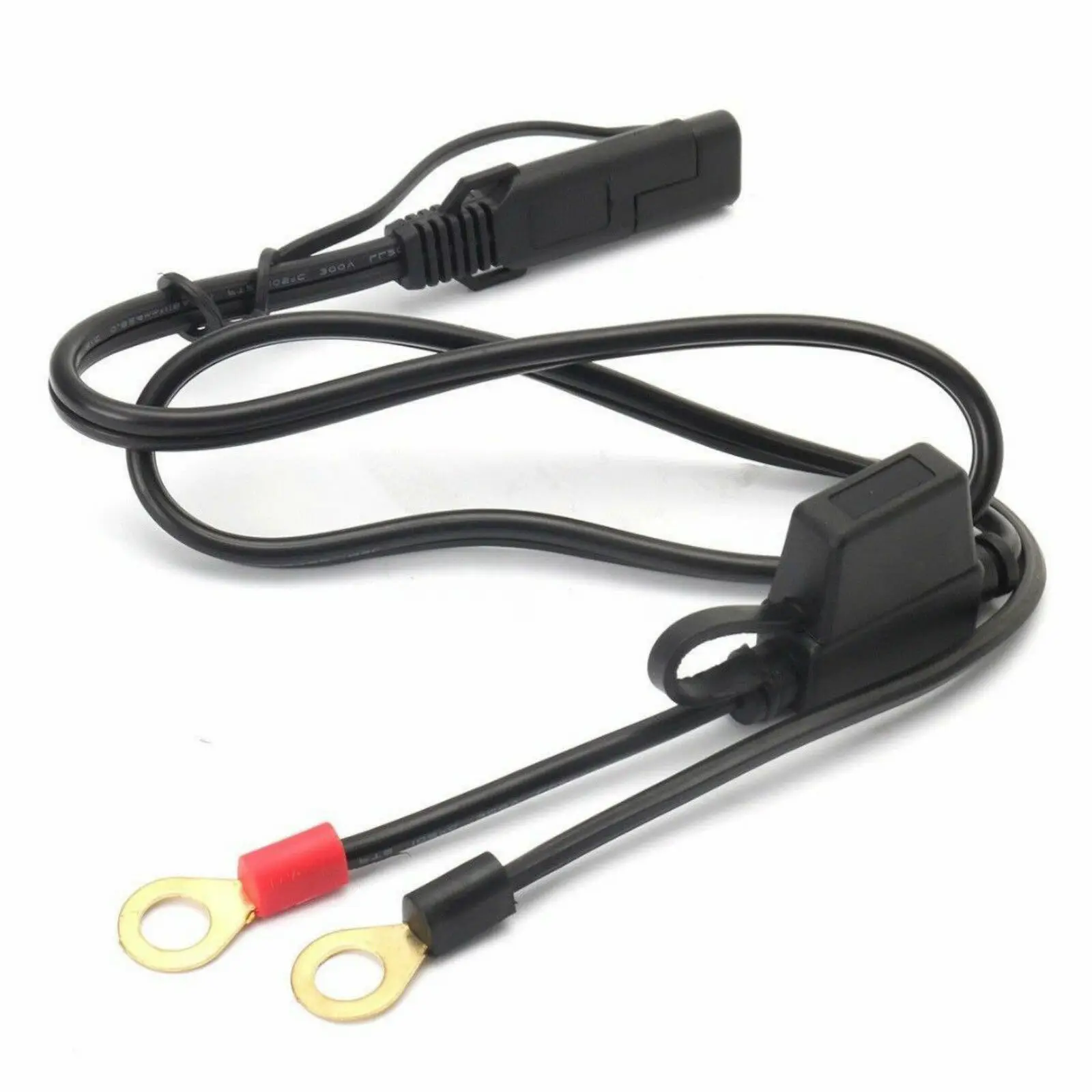 12-24v Volt moto batterie borne anneau Sae connecteur harnais chargeur adaptateur câble rallonge câble harnais ► Photo 3/6