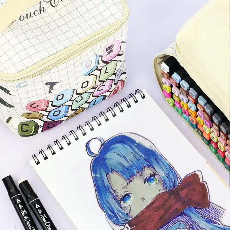 color marker double head dual tip