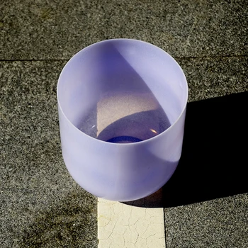 

TOPFUND Amethyst Fusion Clear C# Adrenals Quartz Crystal Singing Bowl 7'