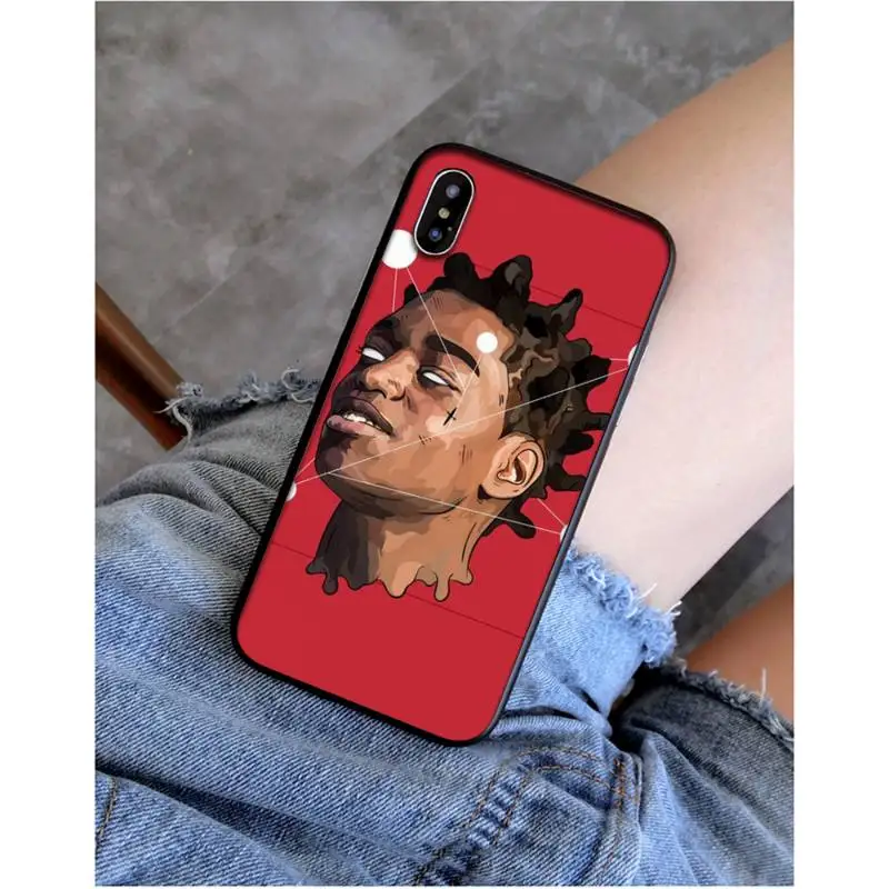 Babaite American rapper Kodak black Soft Phone Case Capa for iphone 11 Pro Max X XS MAX 6 6s 7 8 plus 5 5S 5SE XR SE2020