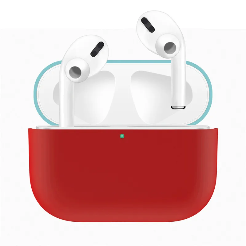 Ультратонкий силиконовый чехол для AirPods Pro 3, чехол для зарядки, защитный чехол для AirPods, разноцветный чехол для Airpods Pro, аксессуары