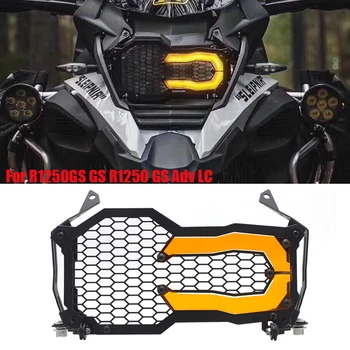 

For BMW R1250GS GS R1250 GS Adv LC 2019 Headlight Protector Guard Grill Grille Cover Water Cooled Motorcycle Accessories