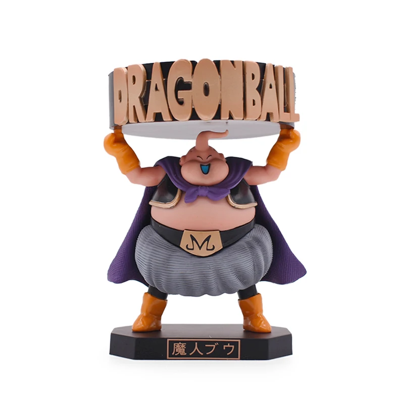 

Dragon Ball Z Majin Buu Ashtray Anime Figures Toys Model Fat Buu Action Figurine Cute DBZ PVC Model Toys Doll Gift 12.5cm