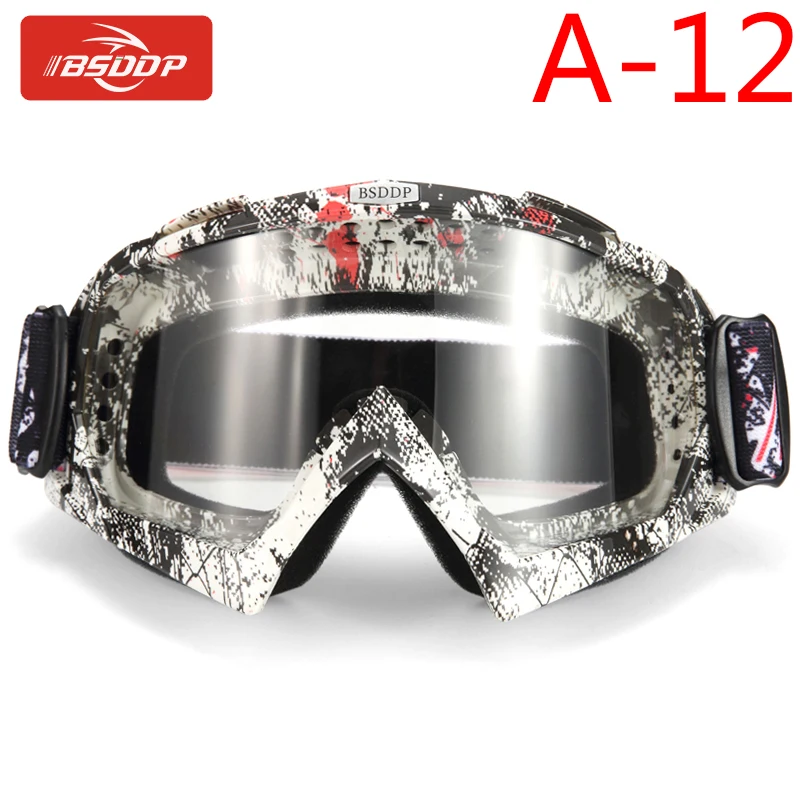 ATV Dirt Bike мотокросса очки пылезащитные очки анти ветер очки для KTM Duke 200 390 125 RC125 RC200 RC390 125 - Цвет: A-12