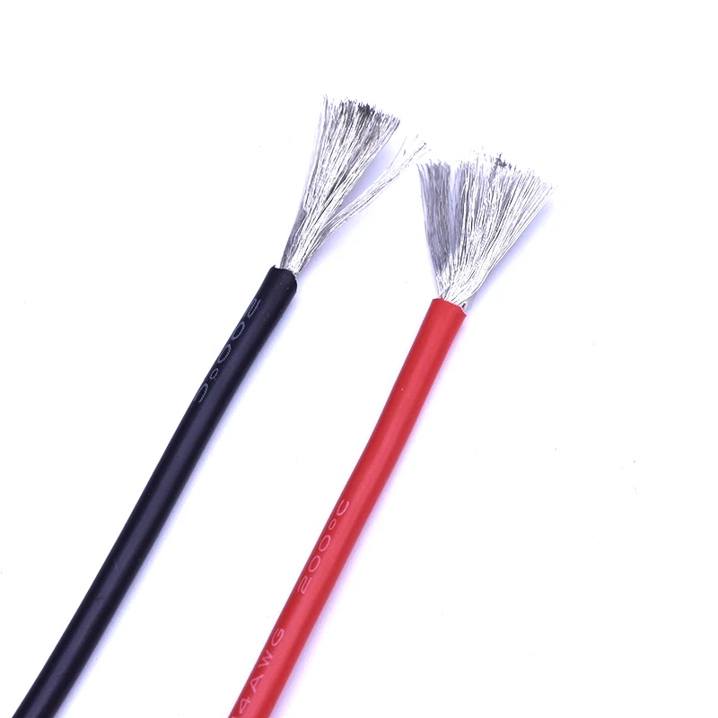 High Temperature Resistance High Quality Tinned Copper 14awg Gauge Flexible Silicone Cable Wire