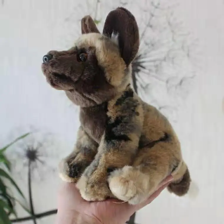 Хвост внешней торговли одиночный выход Италия точка кукла Hyena Африка Speckle