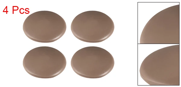 40mm 4 Pack uxcell Silicone Dia 40mm Or 80mm Wall Protectors Self Adhesive Door Handle Bumper Guard Stopper Stop Round - Цвет: 40mm 4 Pack