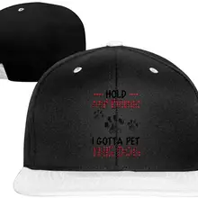 Держите мой напиток я должен питомец эта собака шапки унисекс Мода Регулируемый взрослых Snapback шапки