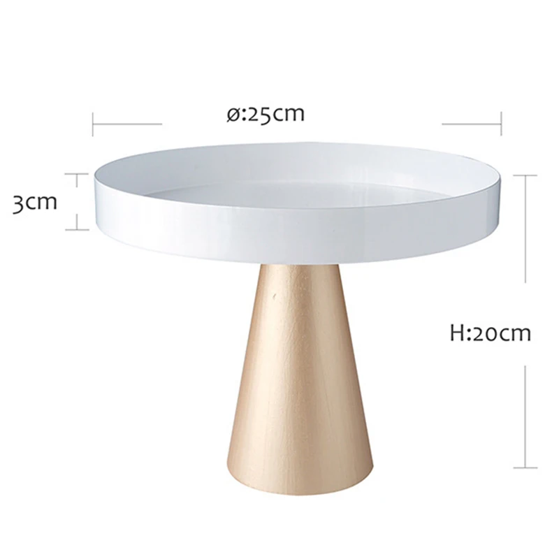 

Sweetgo High Feet Cake Stands Wood Base Ornament Storage Wedding Cake Tools For Fondant Cupcake Home Storage Holders L