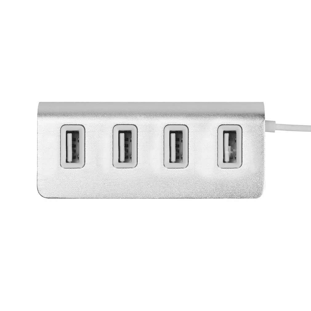 Высокоскоростной концентратор USB 2,0 type-c из алюминиевого сплава 4 usb-порта