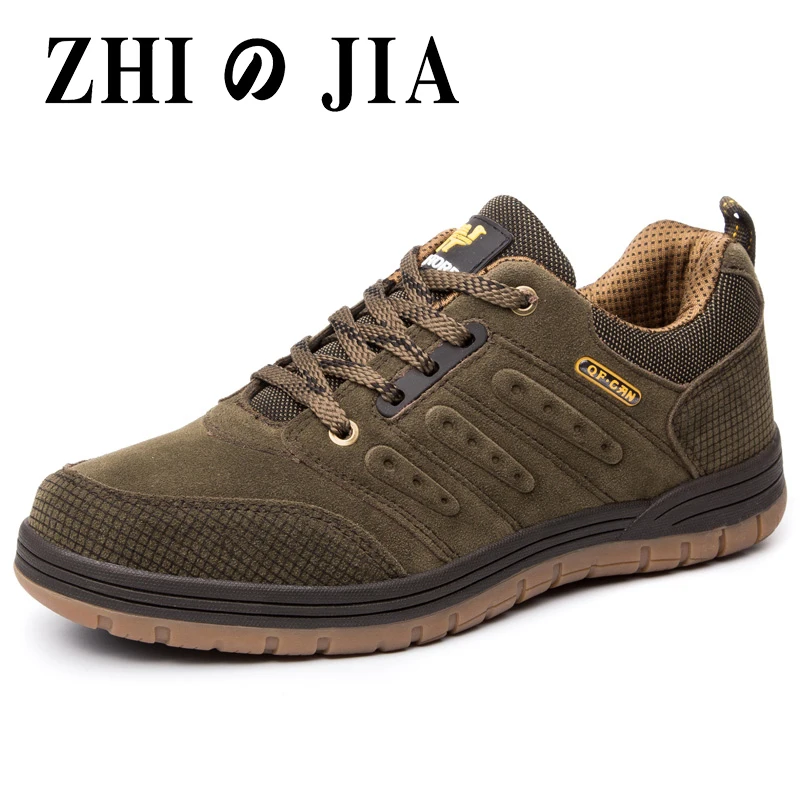 Sneakers Hiking-Shoes Trekking Jogging Men Outdoor Lace-Up Wear-Resistant Classics-Style