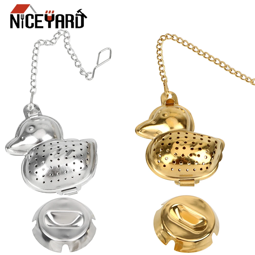Сетчатый сетчатый фильтр NICEYARD из нержавеющей стали для свободного чая листьев