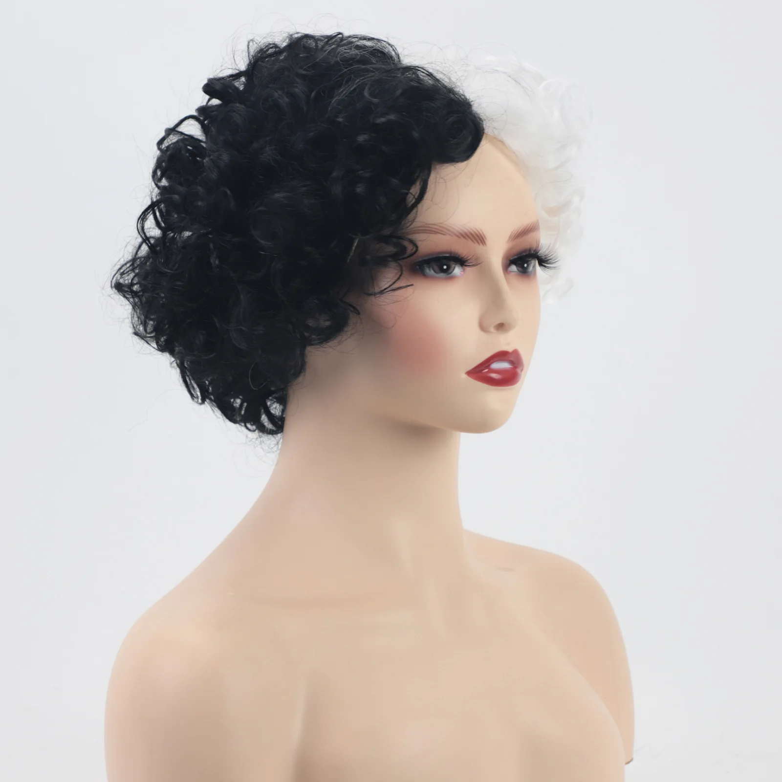 Louise Hair Cruella Ǹ ڽ ǻ , ҷ ũ,    ª ̾ ռ