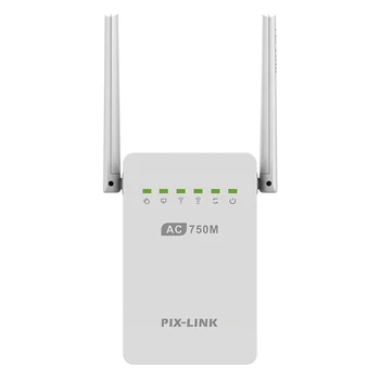 

Wireless Routers AC 100-240V 50 / 60Hz Dual Band 2.4GHz/5GHz 750Mbps Wifi Repeater Extender With Antenna For Community Street