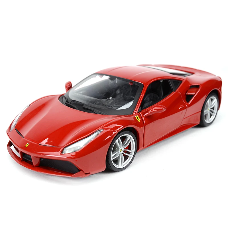 Bburago 1:24 Ferrari 488 GTB спортивный автомобиль статические литые транспортные средства