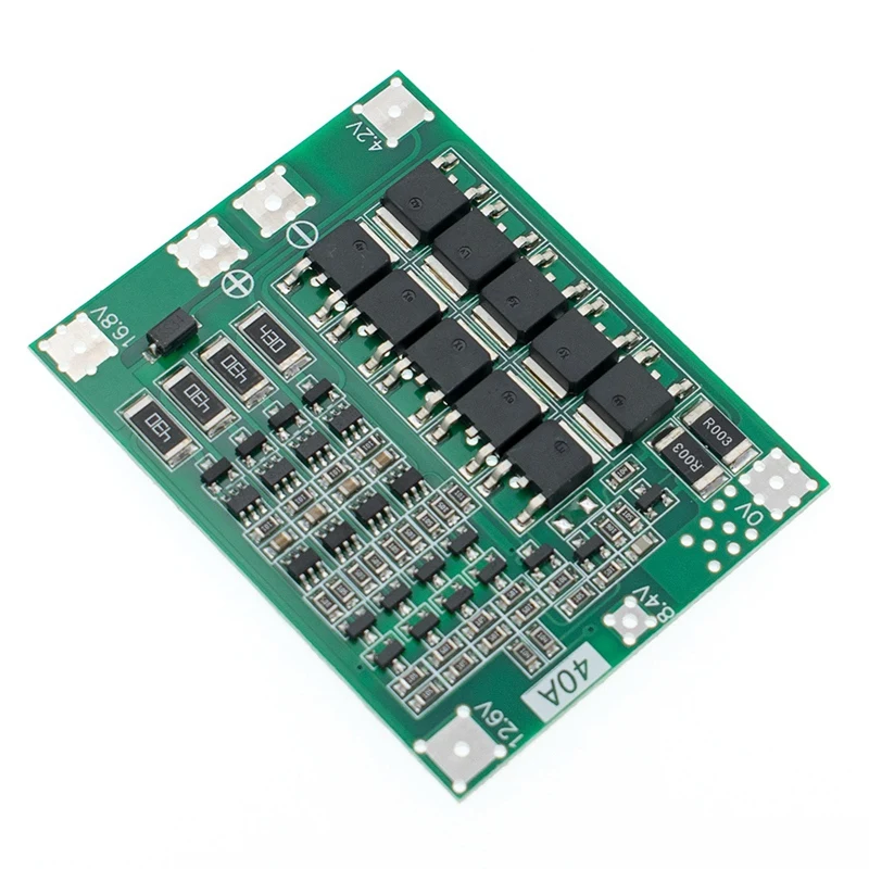 4S 40A 18650 литий-ионный аккумулятор зарядное устройство BMS плата PCB защитный модуль с балансом для бурового двигателя 14,8 в 16,8 в Lipo модуль