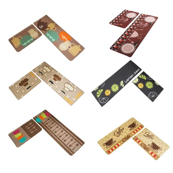 

2 Pcs/Set High Absorbency Bath Mats Carpet Kitchen Anti Slip Large Bathroom Rug Mats Toilet Mat Bathroom Carpets and Rugs