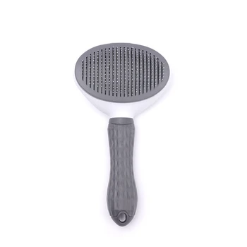 

Pets Self-Cleaning Slicker Brush Pet Grooming Brush Dogs Cats Hair Comb All Hair Small Medium Pet Rabbit