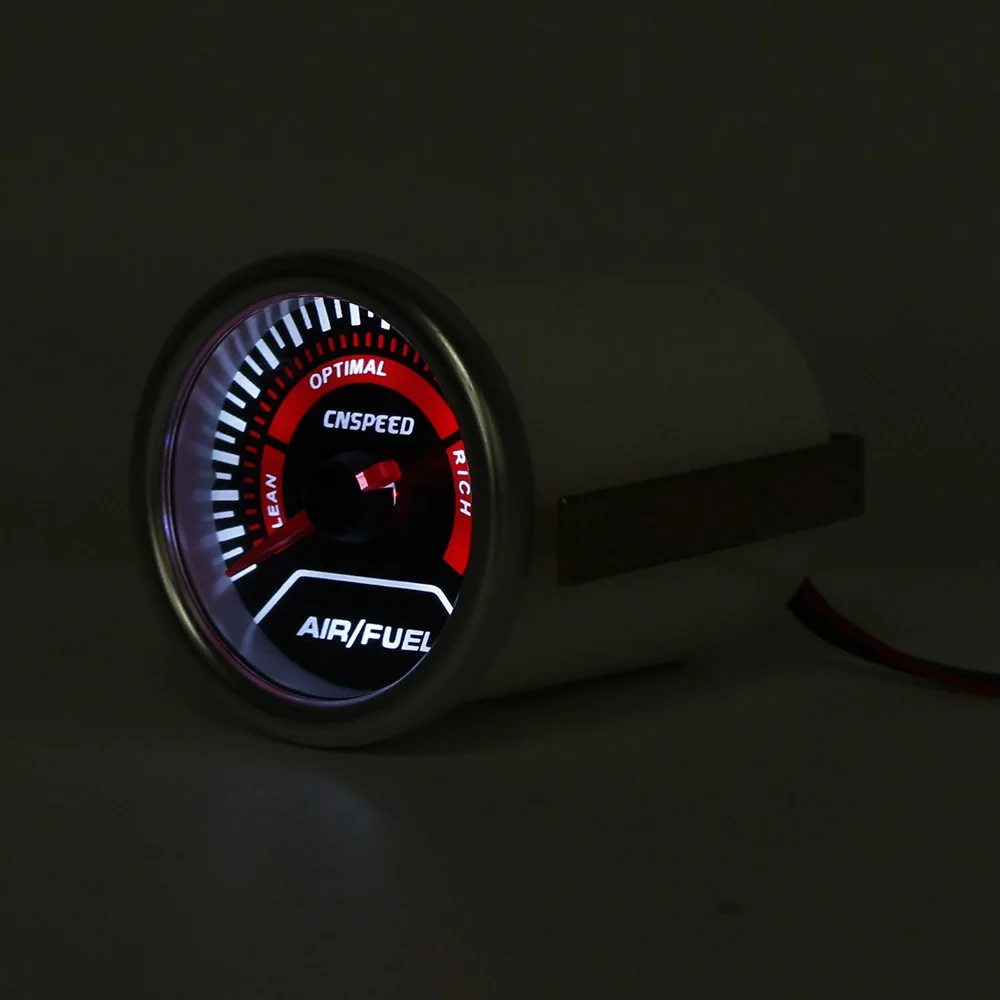 CNSPEED " 52 мм Авто воздуха датчик топлива дымовые линзы воздушный измеритель отношения топлива супер радио с фонариком автомобильный метр