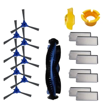 

19 Pcs Replacement Parts Rolling Brush Filters Side Brushes Compatible for Eufy Robovac 11S,Robovac 30 Robotic Vacuum Cleaner A