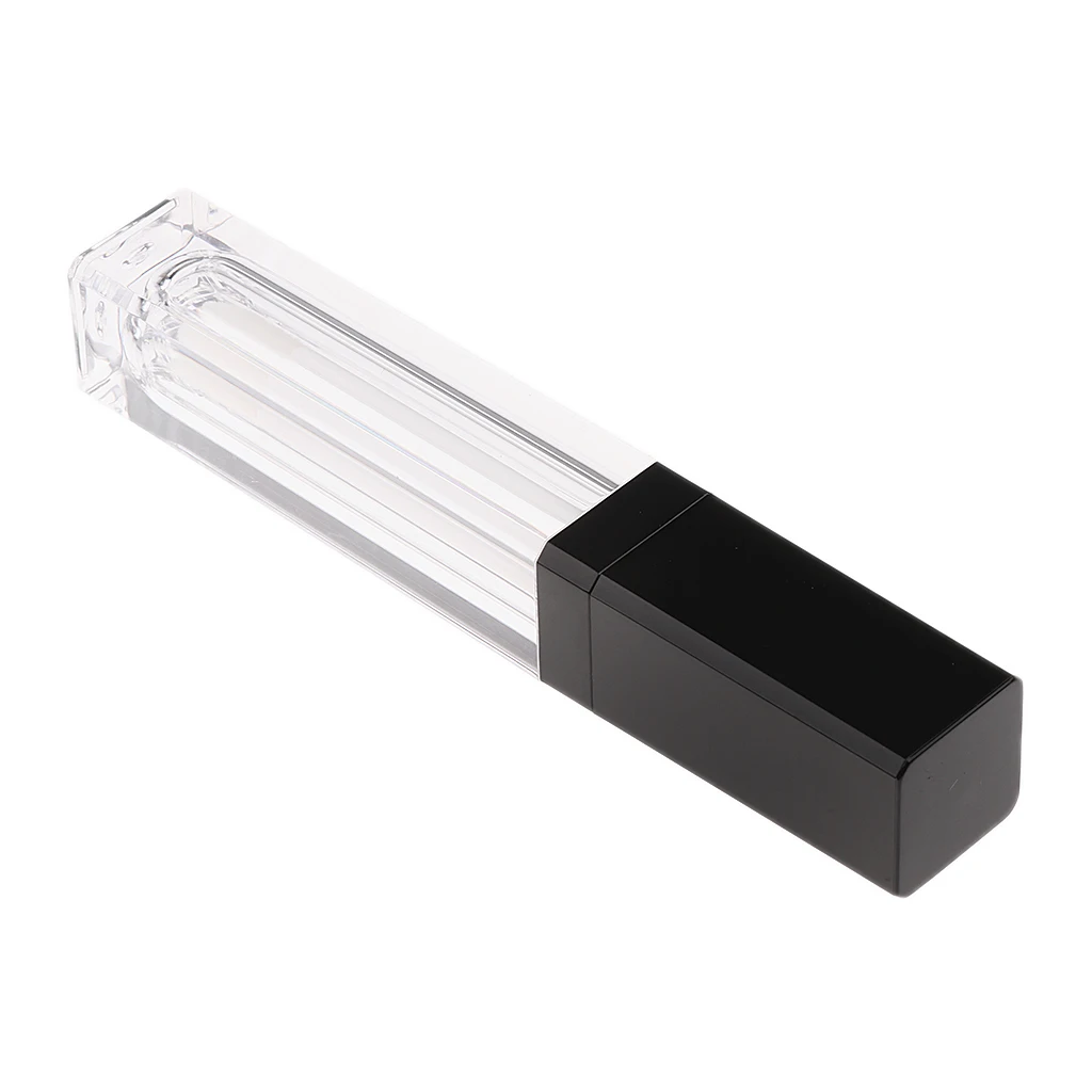2 Pcs 8ml Empty Lip Gloss Container Tubes With Brush Tip Applicator