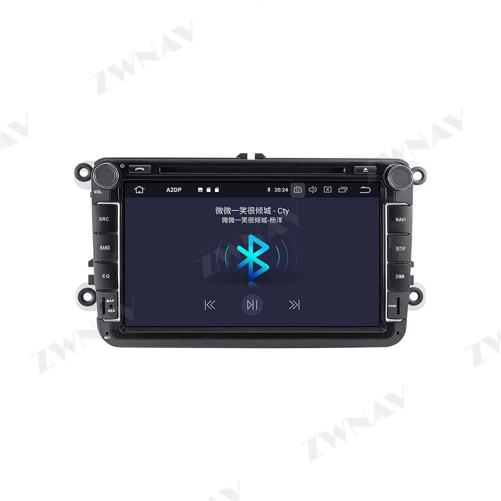 Carplay IPS Android For VW Volkswagen Golf Polo Tiguan Passat b7 b6 leon Auto Audio Radio Stereo Multimedia Player GPS Head Unit