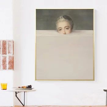 

Modern Wall Decoration Canvas Art Prints and Poster Famous Paintings Spoof Creative Portrait Pictures for Living Room Home Decor