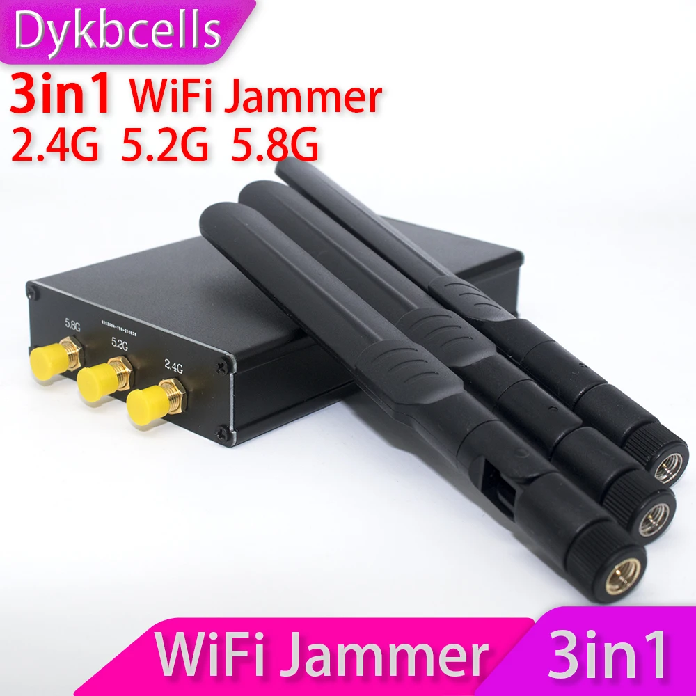 Радиочастотный усилитель Dykbcells 3 в 1 2 4/5 2/5 8 ГГц с защитой от помех | Инструменты