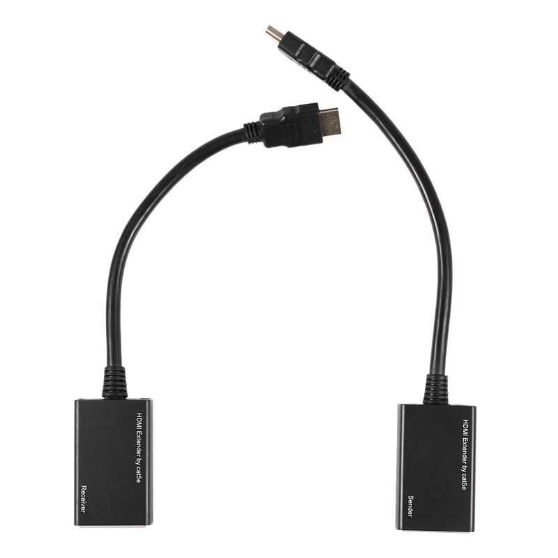 HDMI через RJ45 CAT5e CAT6 UTP LAN Ethernet расширитель ретранслятор 1080P 3D до 100 футов |