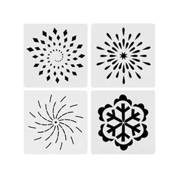 

16pcs/set Mandala Drawing Template Stencil Wall Painting Embossing Scrapbooking 24BB