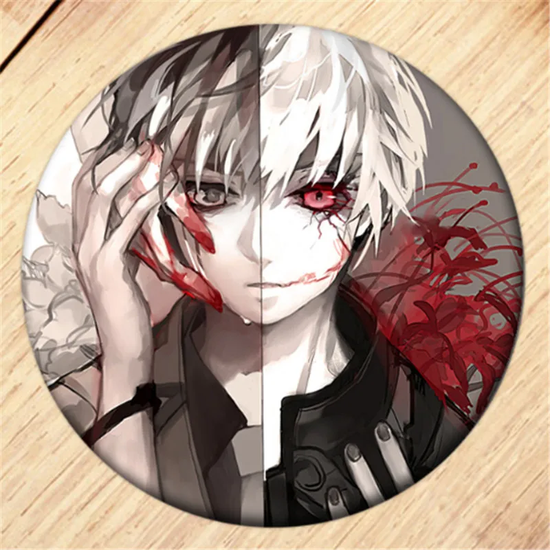 Anime Tokyo Ghoul Brooch Pin Badge Accessories For Clothes Backpack Decoration Children's gift B037