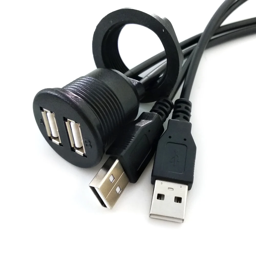 USB Extension Cable with Dusty Proof Cap Vehicle Car Cigarette Lighter Port Refit | Компьютеры и офис