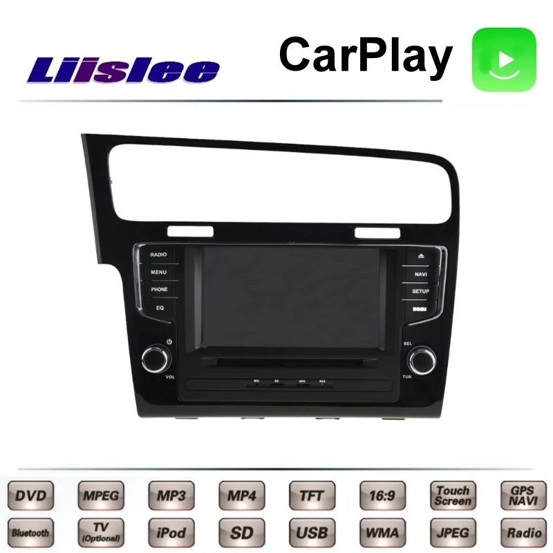 Для Volkswagen VW Golf Wagon 7 MK7 2012 ~ 2018 LiisLee Автомобильный мультимедийный ТВ DVD GPS Радио Carplay
