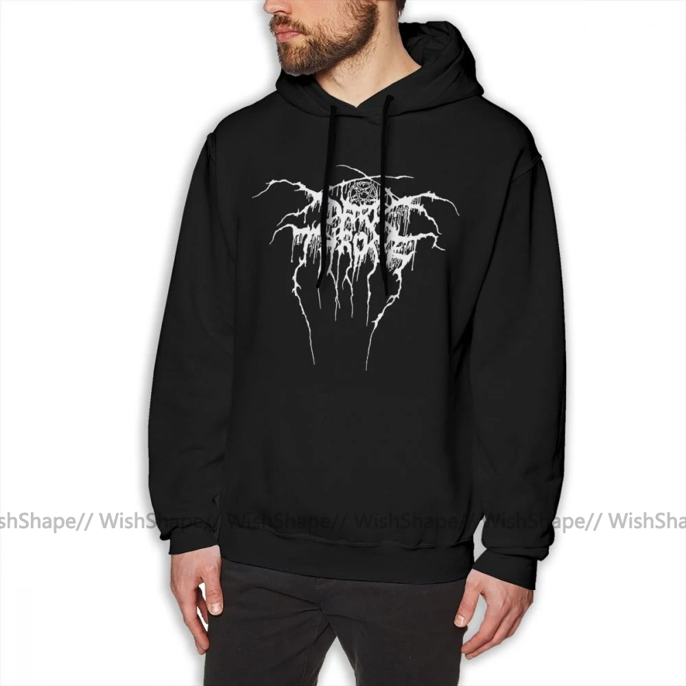 Darkthrone толстовка с капюшоном логотип рубашка Camiseta толстовки зимний мужской