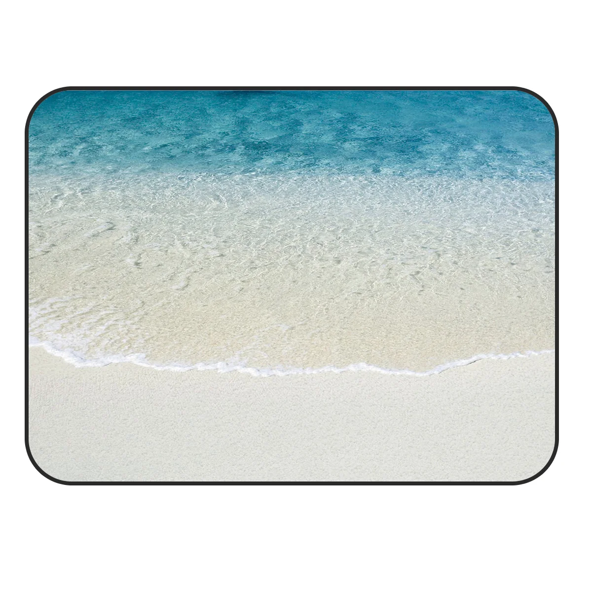 CHARMHOME Мягкий Коврик противоскользящий ковер Солнечный пляжный волнистый ковер для гостиной коврик для спальни украшения дома аксессуары