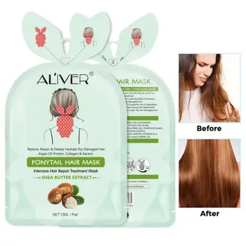 

Shampoo Conditioner Unisex Nursing Mask Deep Nourishment Hair Membrane Repair Hair Bifurcation Treatment Hair Mask TSLM1