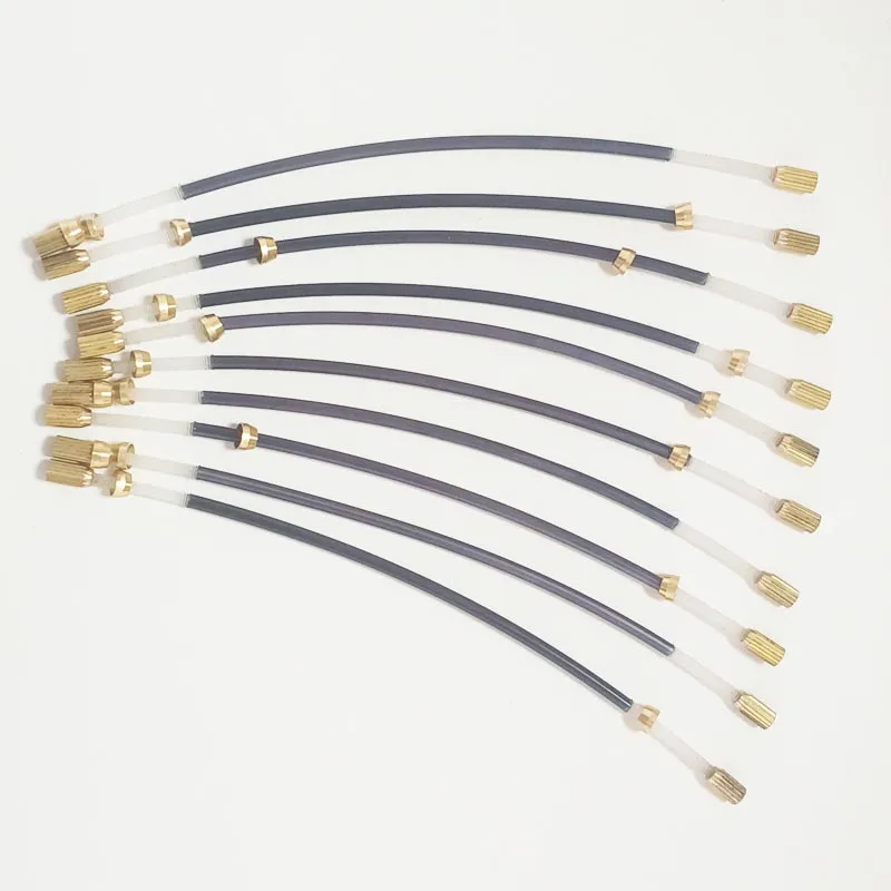 

100pcs/lot Violin/viola tailpiece black tail rope musical instrument accessories wholesale