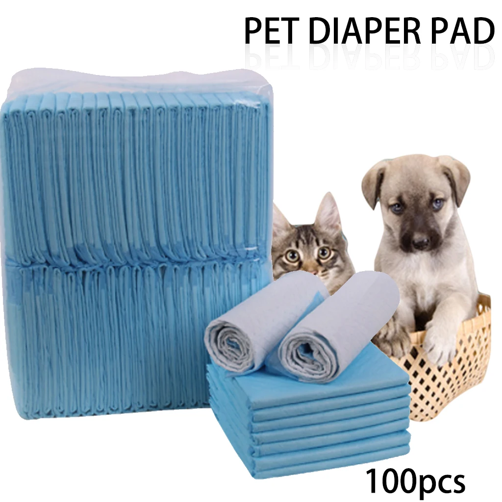 

100Ps/lot Pet Diapers Super Absorbent Pet Dog Training Urine Pad Diapers for Puppy Dogs Cleaning Deodorant Diapers Pet Supplies