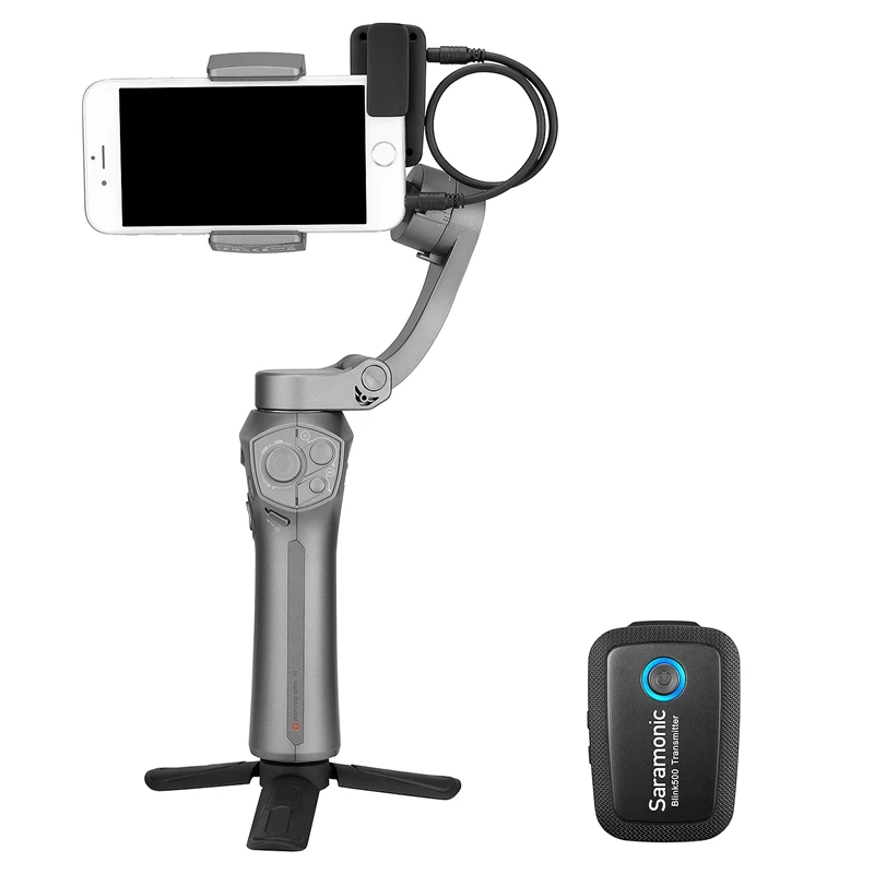  Saramonic Blink 500TX 2.4GHz 2-Channel Professional Wireless Lavalier Microphone Transmitter for SL