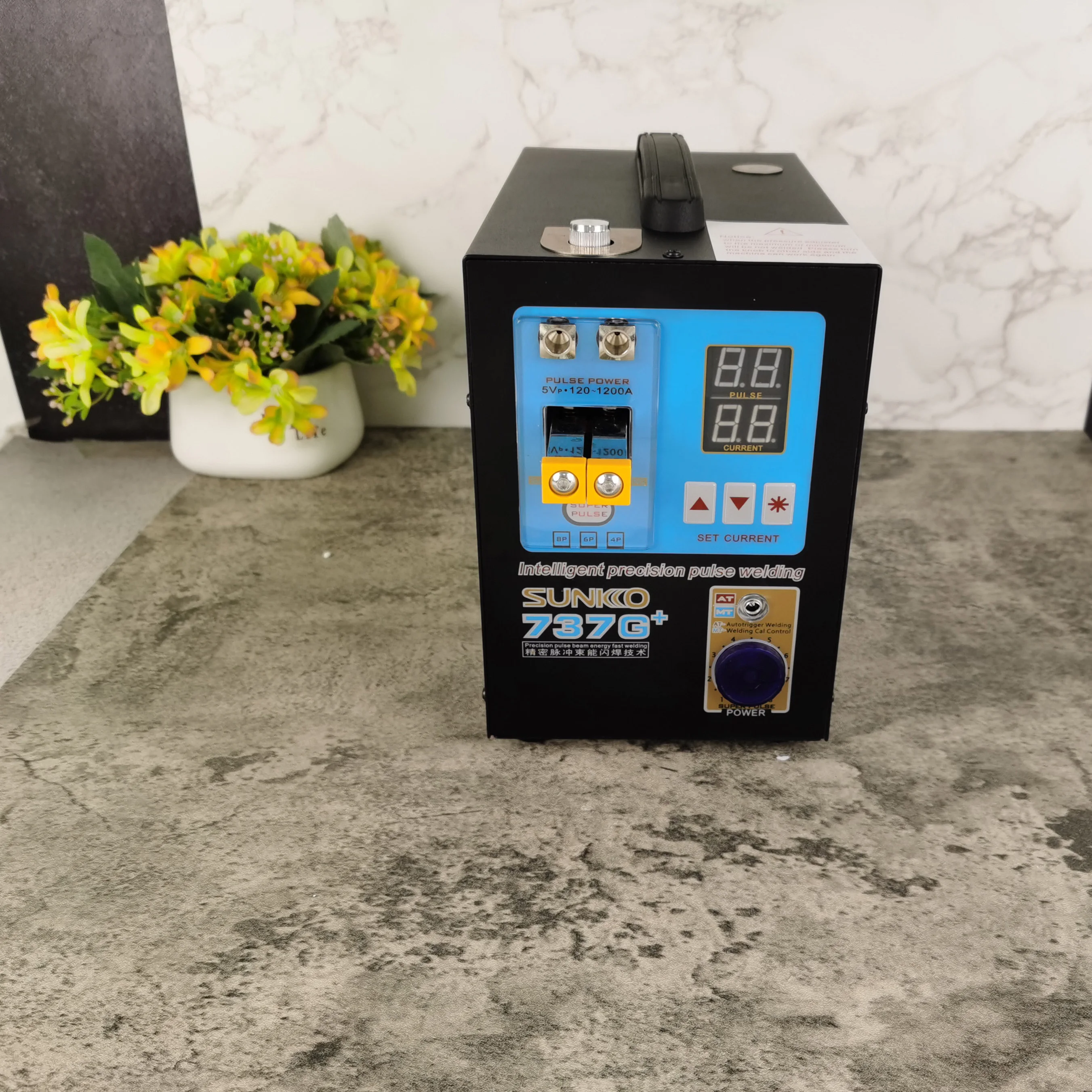 SUNKKO 737G+ Battery Spot Welder 4.3KW High Power Automatic Spot