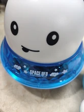 Luz intermitente de baño para bebé y Agua pulverizada, ballena de juguete, reacción al agua, juguetes de baño para bebé, lámpara, juguetes de baño