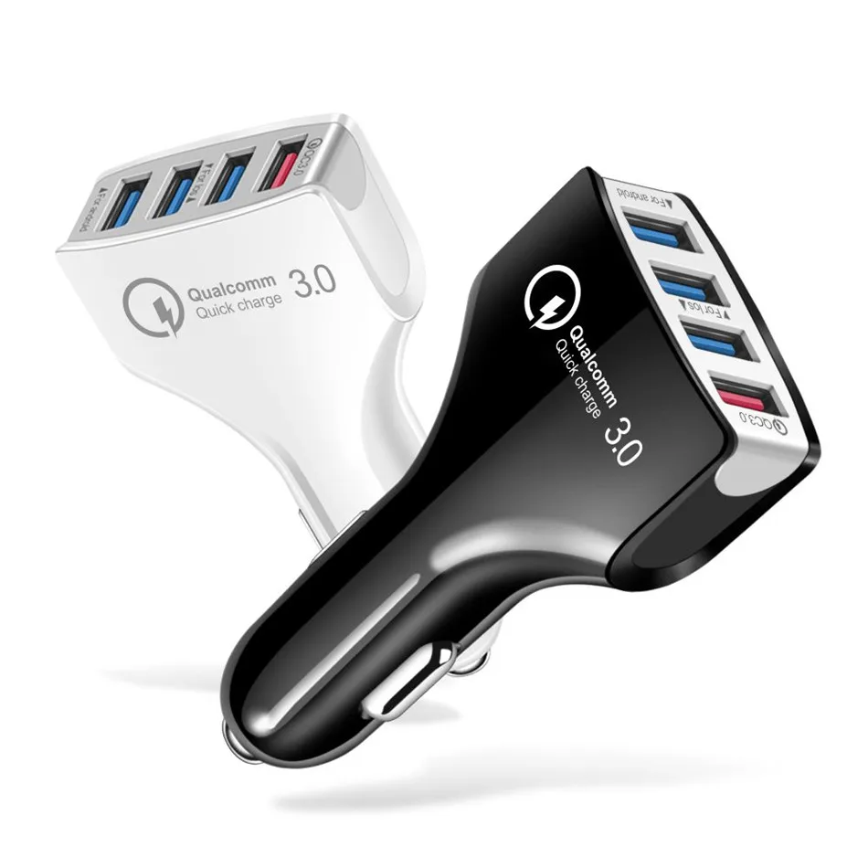 

Quick Charger 3.0 USB Car Charger QC 3.0 Universal Car Mobile Phone Fast Charger for iPhone Huawei Samsung Car-Charger