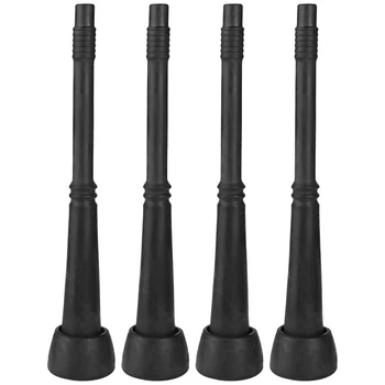 

NEW-Milking Machine Liner, 4 Pieces of 12.5, 2.3 Inch Black Long Rubber Soft and Durable Rubber Inflatable Parts for Simple Inst