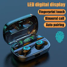 Cordless Headphone Bluetooth Earphone TWS Earphones Wireless Headphones Noise Canceling Handsfree Headset Earbuds For Mobile