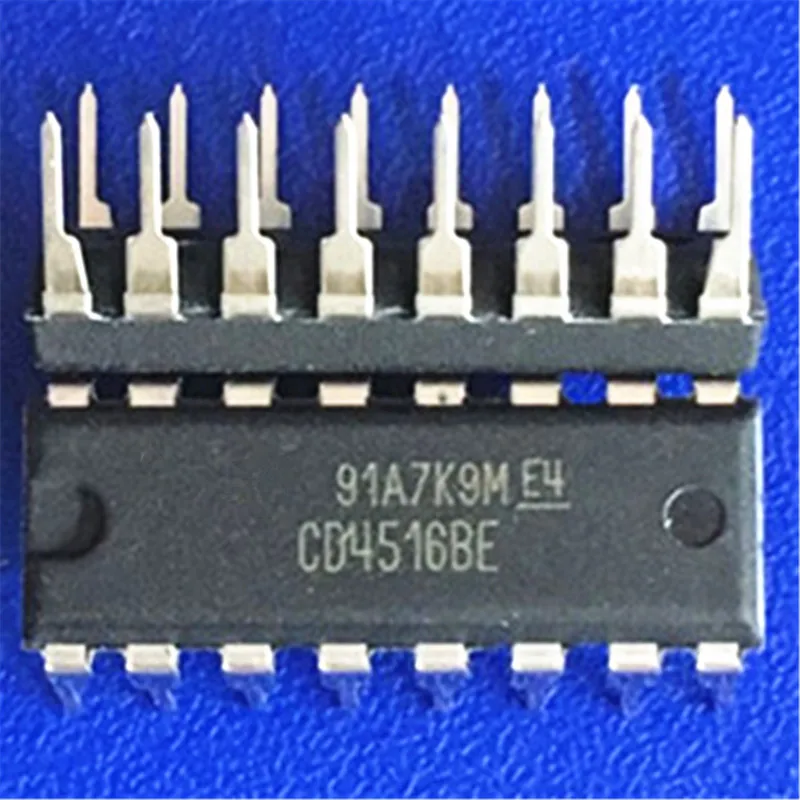 10 шт./лот CD4516BE DIP16 MC14516BCP MC14516 CD4516 DIP 4516BE DIP-16 интегральная микросхема IC